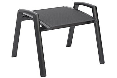 KETTLER Altura Curve stool, anthracite/anthracite, aluminum/textilene on sale